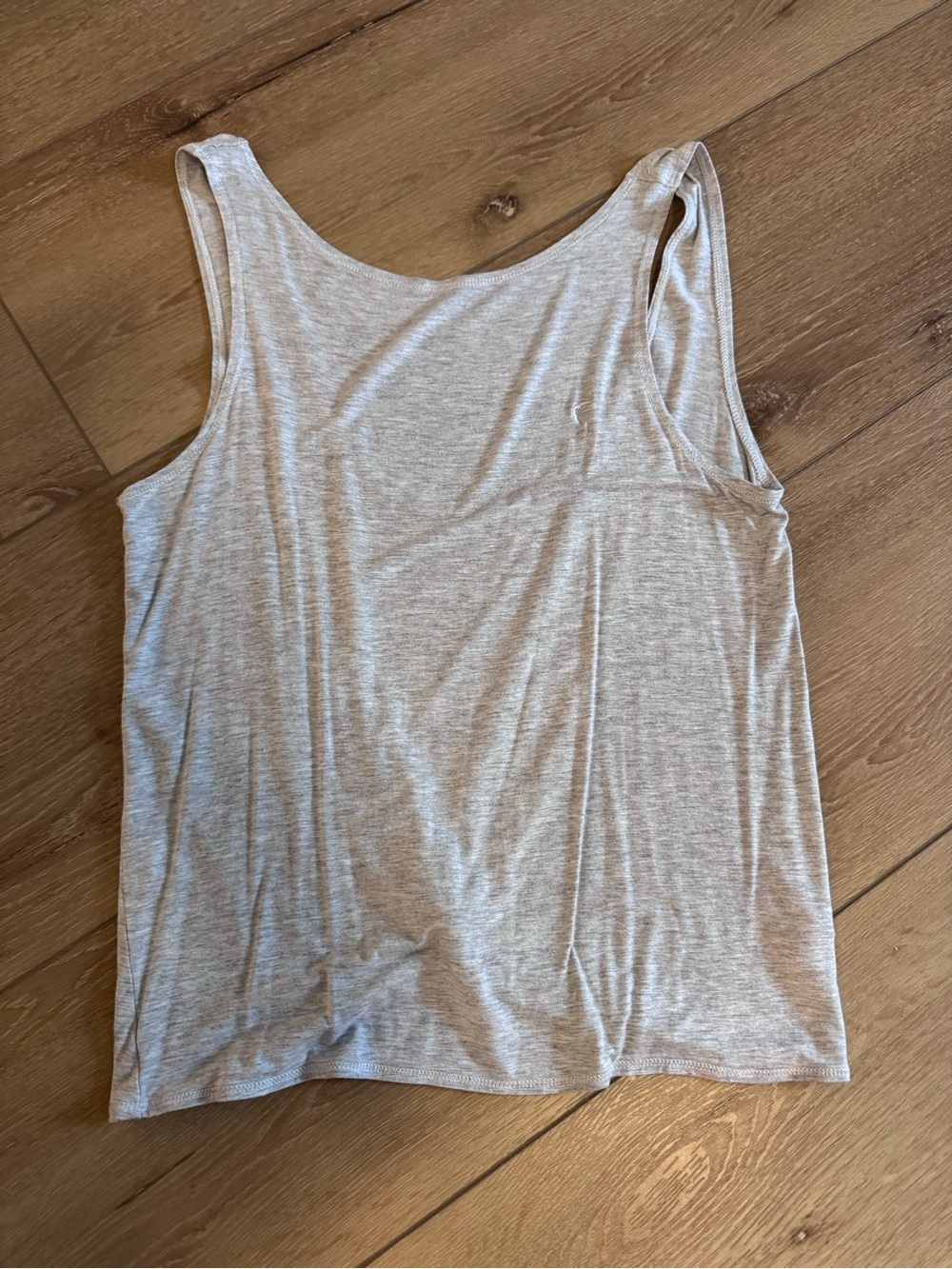 ZYIA Light Gray Scoop Neck Tank